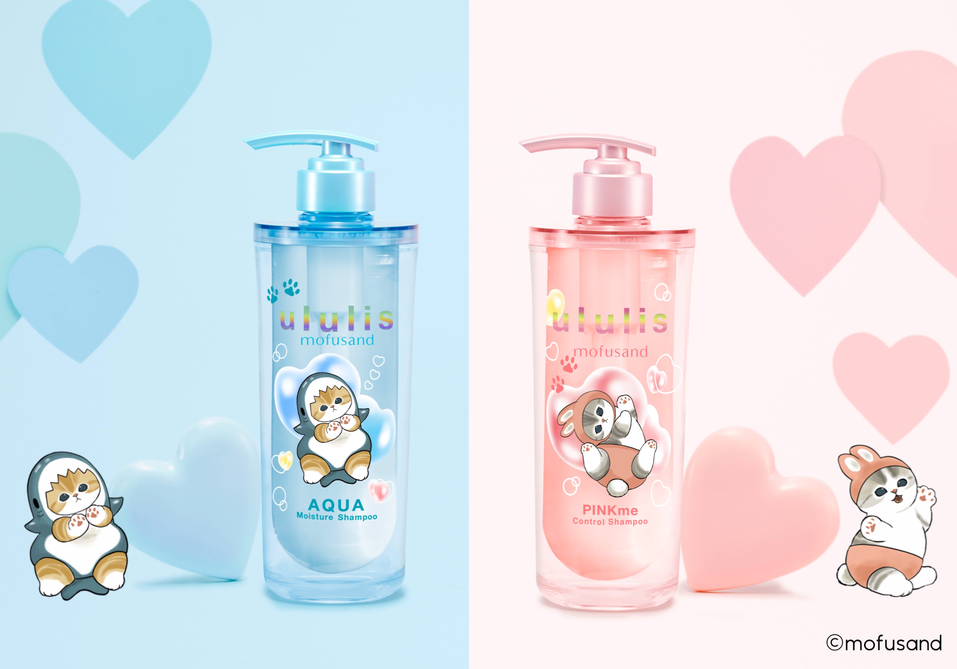 MIZUシャンプー『ululis（ウルリス）』から人気キャラクター「mofusand