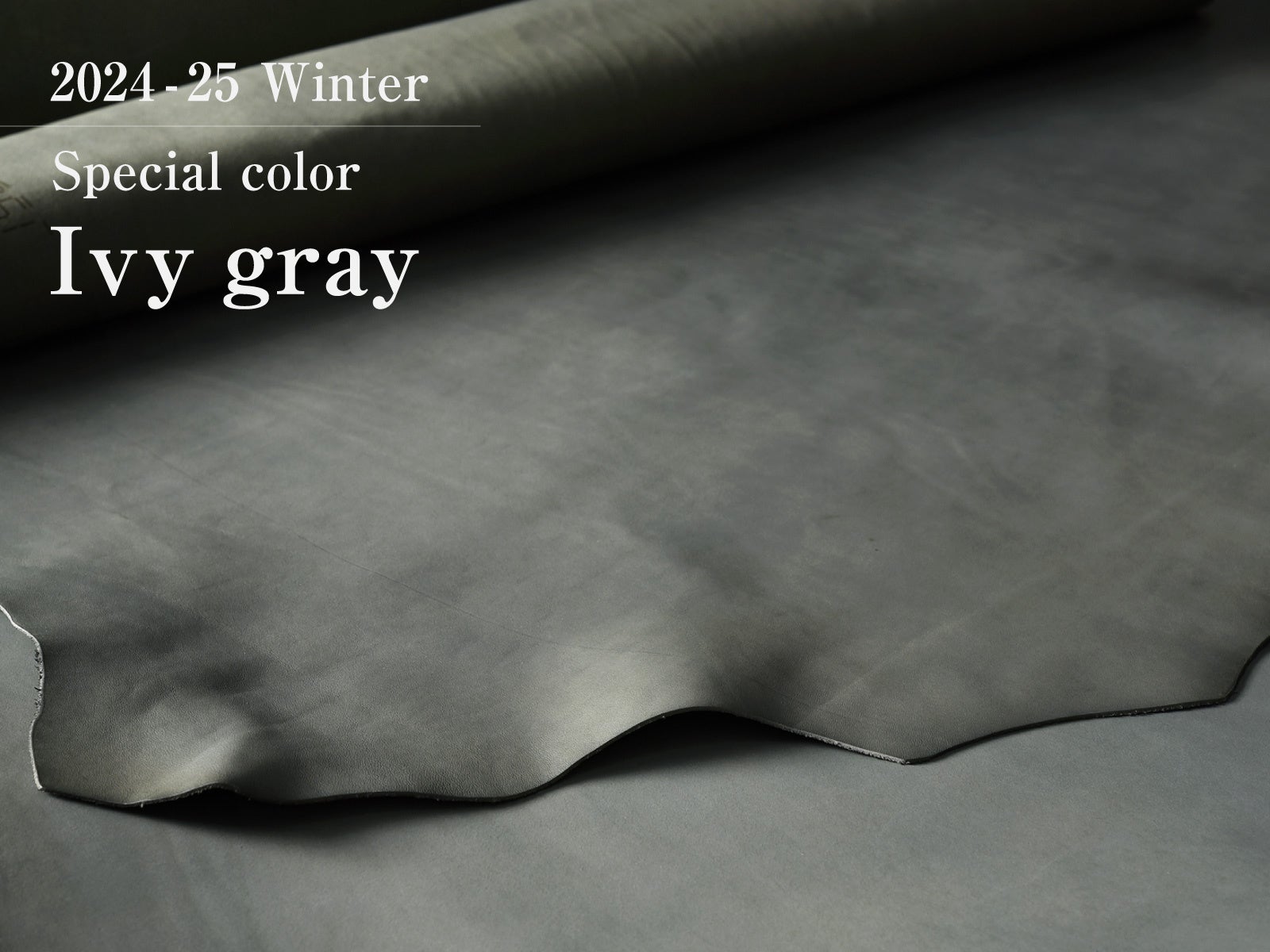 HERZ】冬限定カラー「アイビーグレイ」のレザーで作った革製品を個数