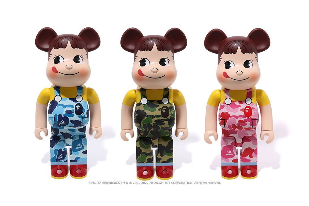 BAPE®︎ × FUJIYA ペコちゃん × BE@RBRICK | 株式会社 ノーウェアの
