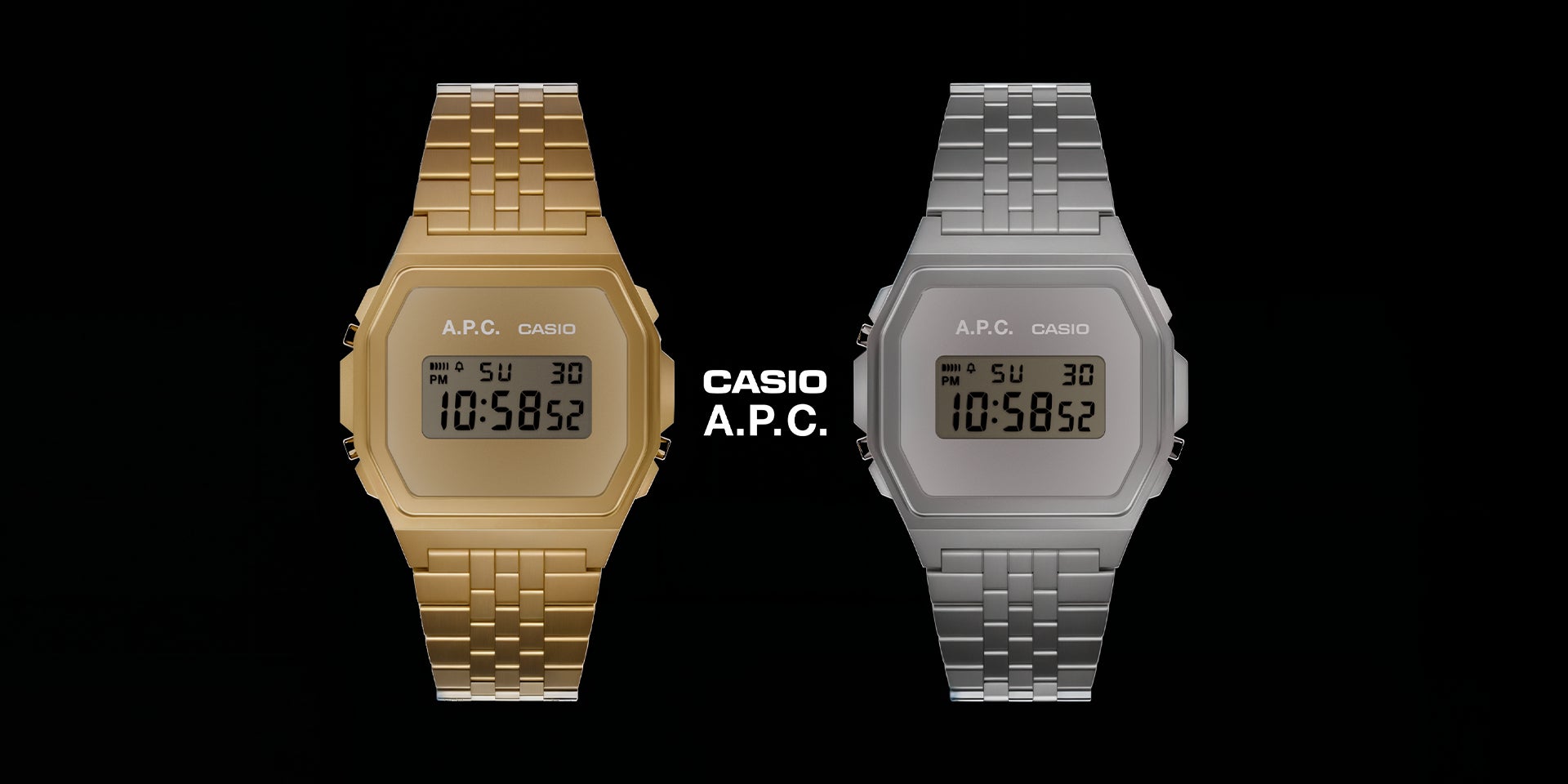 A.P.C.＞A.P.C. CASIOコラボレーションモデル 11月8日より発売 | 株式