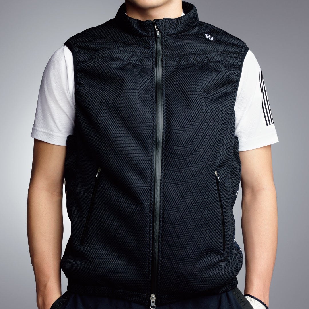 パーリーゲイツ】夏ゴルフを快適にする「ファンベスト」を新たに発売