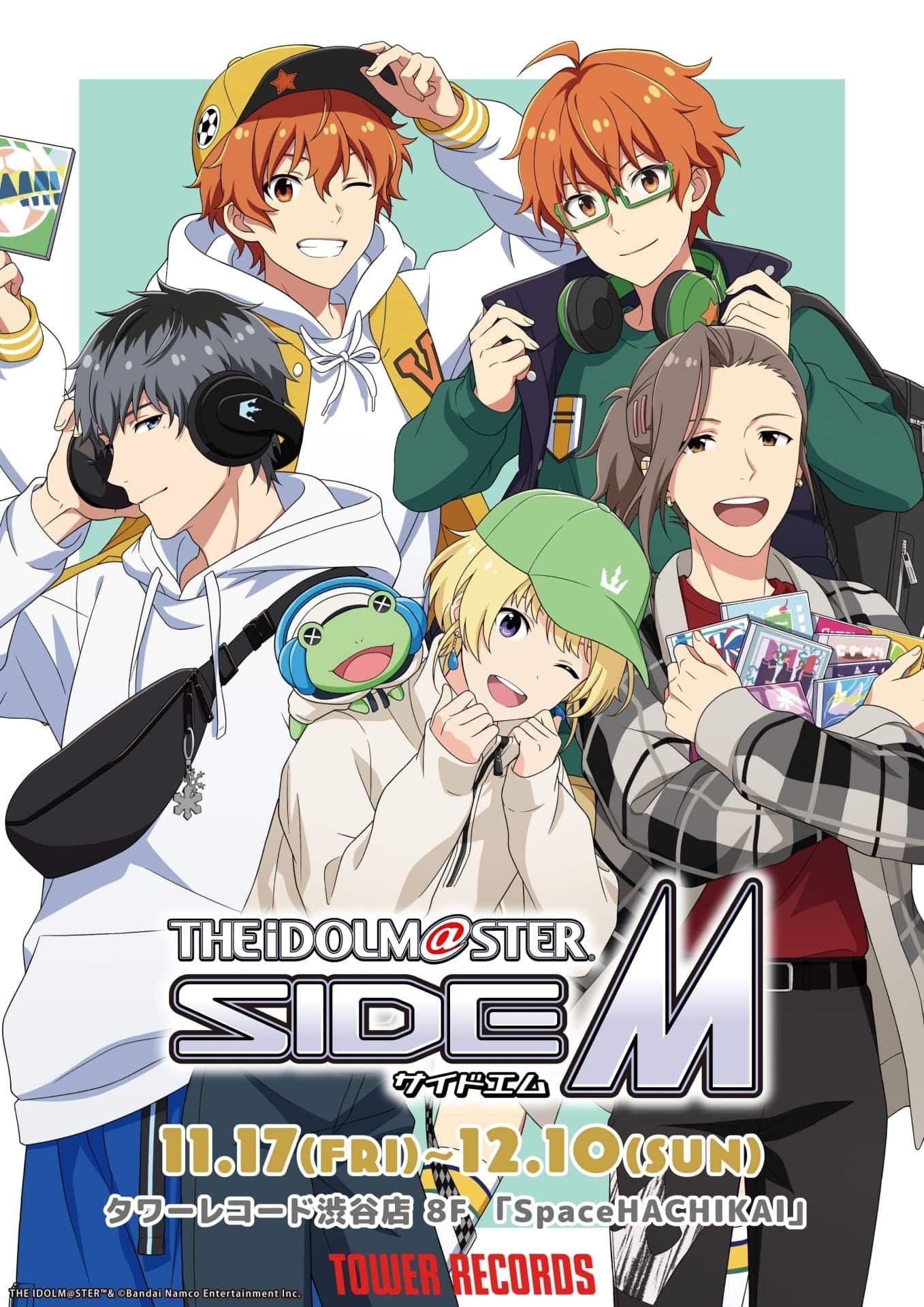 アイドルマスター SideM』新作グッズがタワーレコードで発売！ 渋谷店