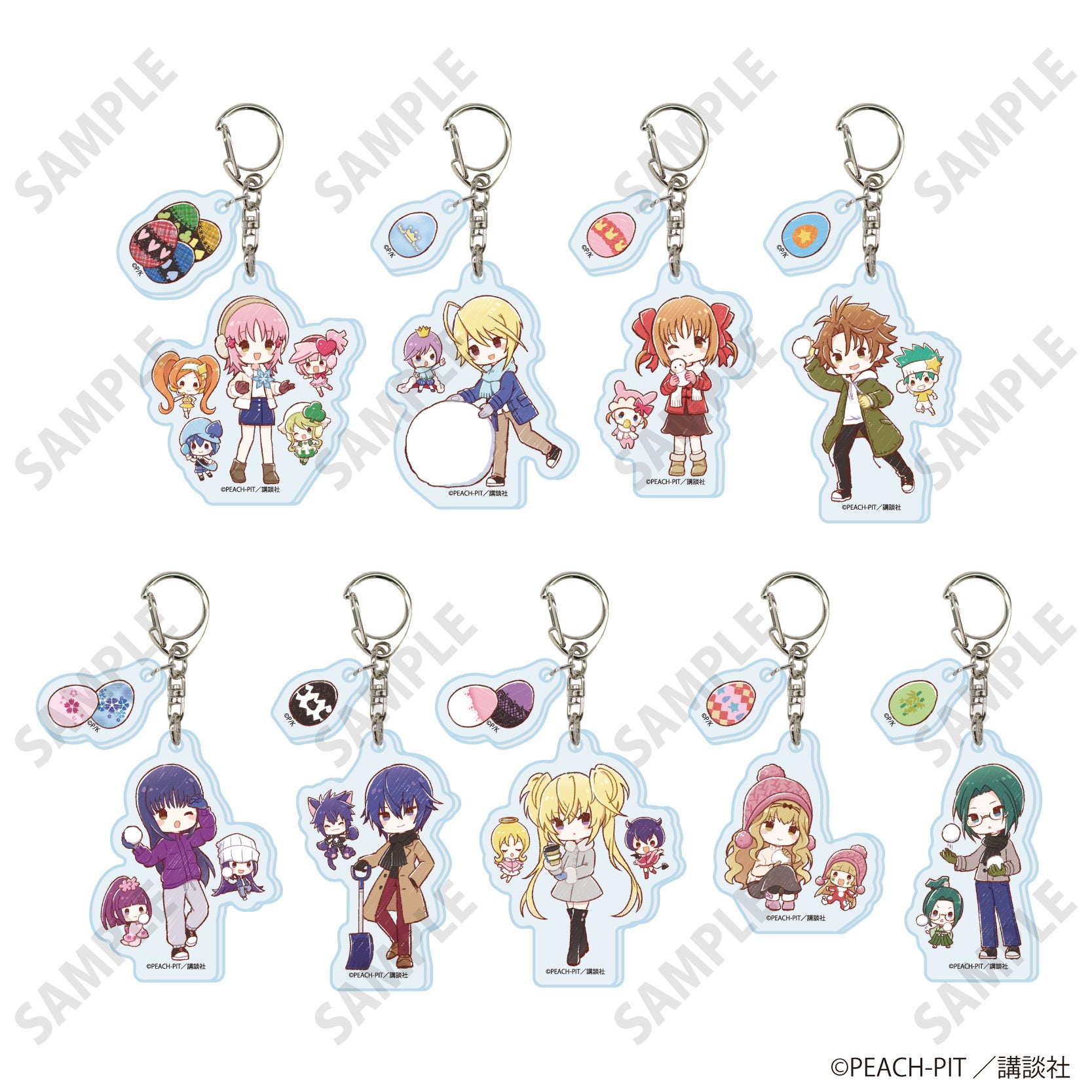 しゅごキャラ！』新作グッズが登場！ 原作イラスト＆冬テーマの