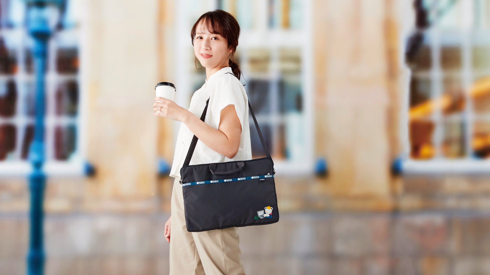 LeSportsac×familiar 人気コラボ企画第3弾 仕事や日常で使える