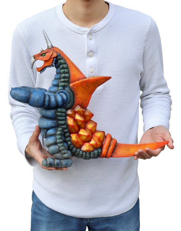 ウルトラマンA（エース）』に登場する、『一角超獣 バキシム』が特大