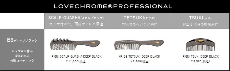 LOVECHROME(ラブクロム)のプロ専用開発PROFESSIONALシリーズ、11/14(木