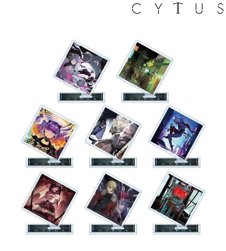 Cytus II』のトレーディング 楽曲イラスト アクリルスタンド
