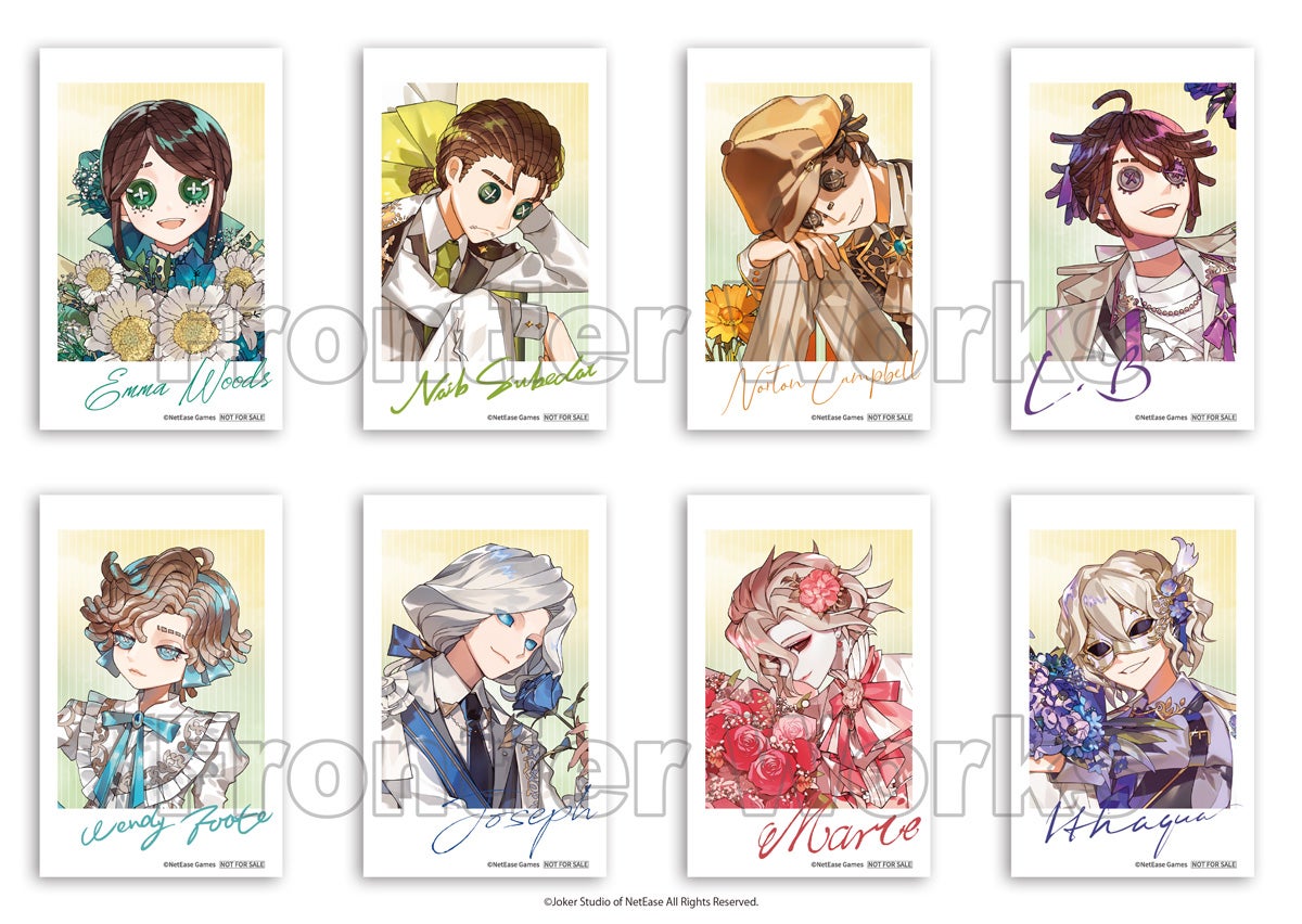 Identity V 第五人格』AGF2025で販売するイベント商品の全キャラクター