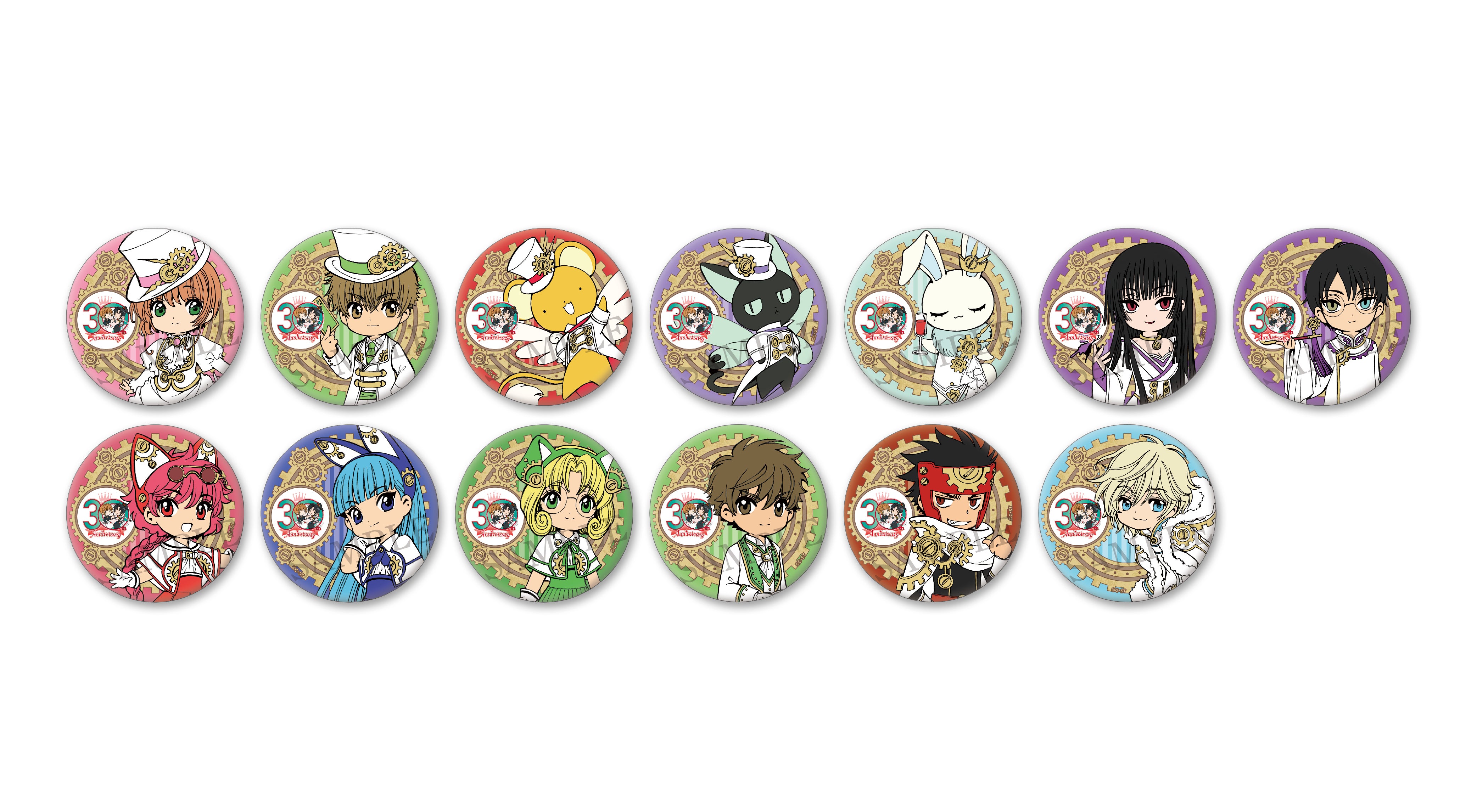 CLAMP画業30周年』のコラボレーションカフェ、アニメイトカフェ池袋3号