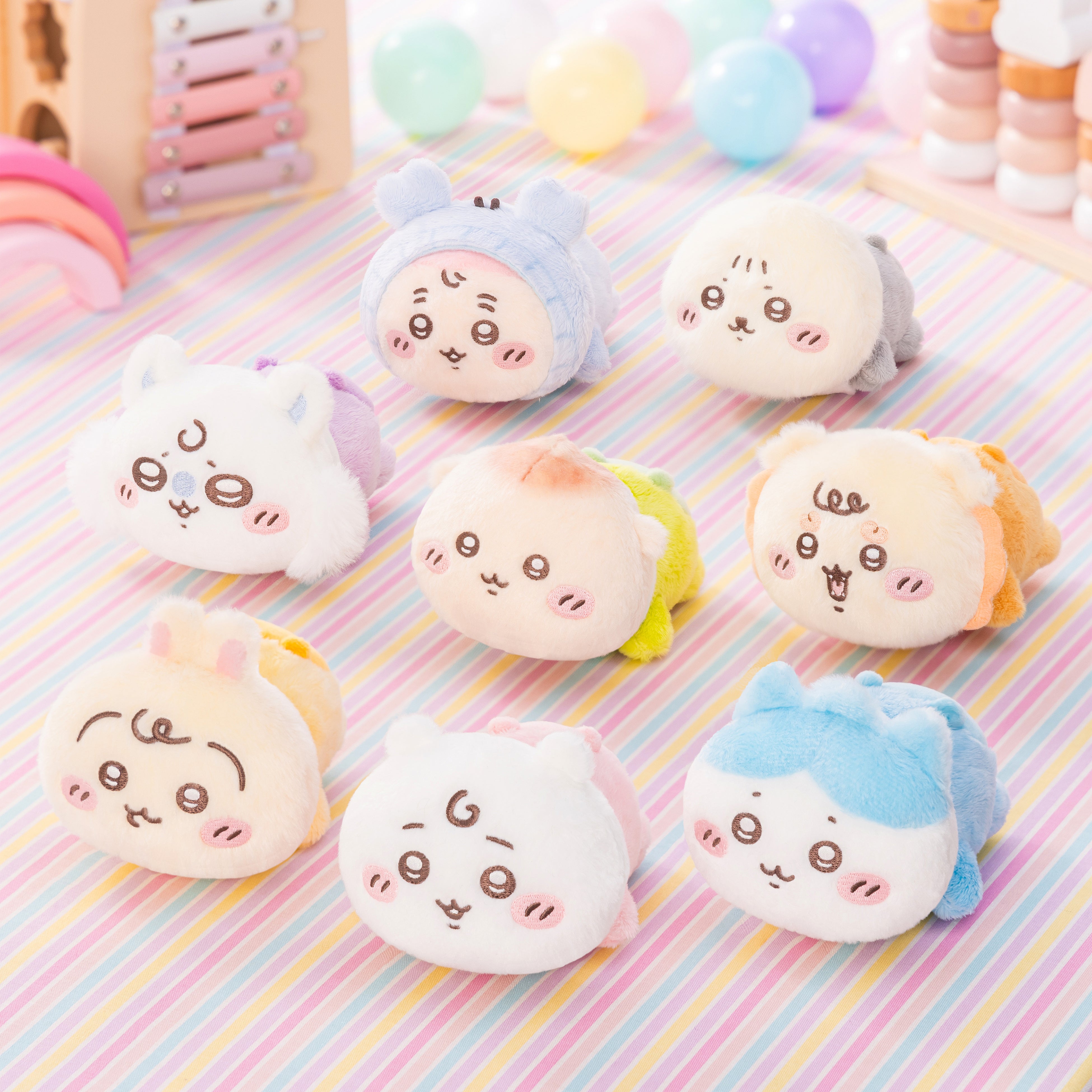 おまるに座ったマスコットやハイハイぬいぐるみが登場！「Chiikawa