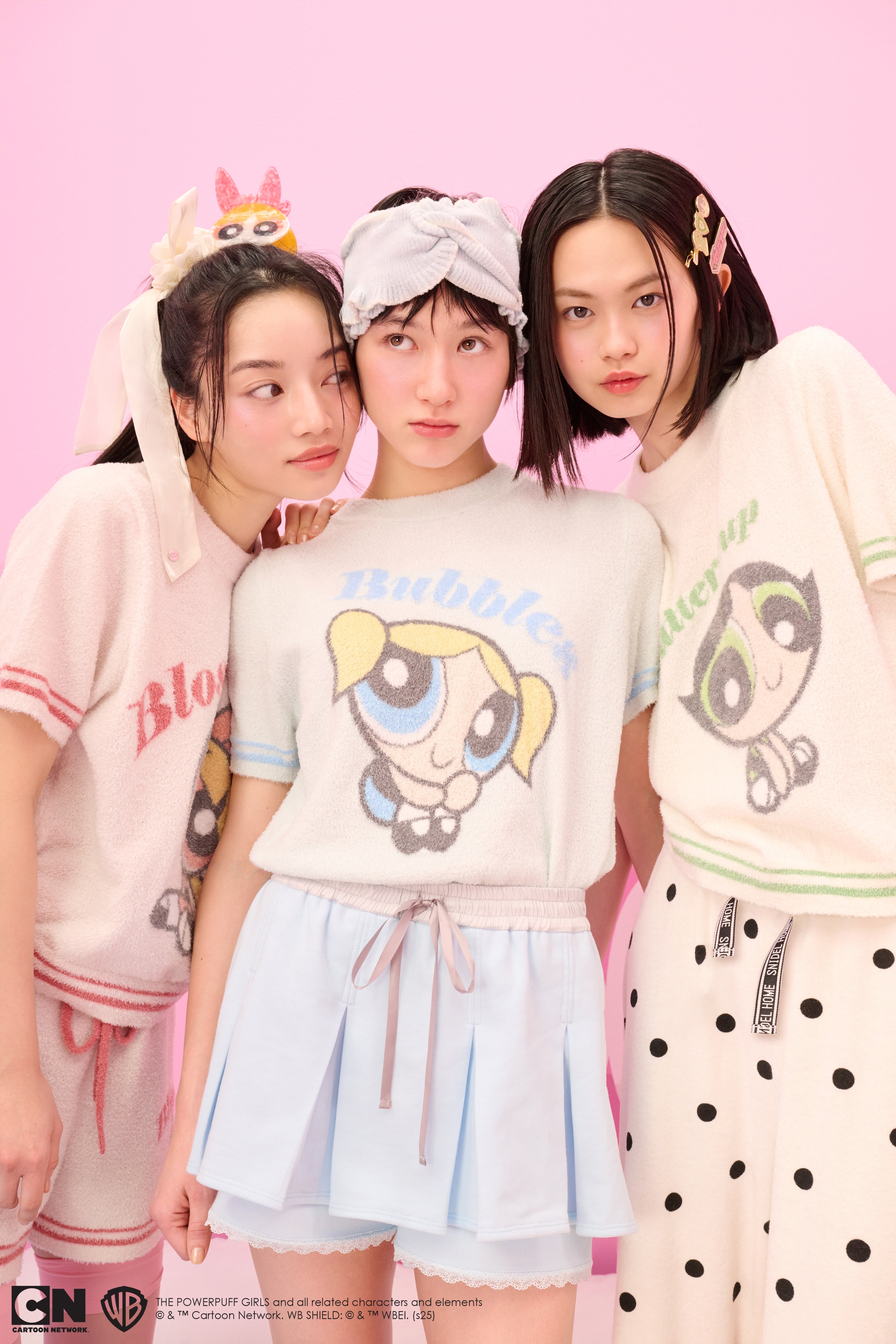 SNIDEL HOME＞おうち時間をとびきり可愛く彩るキュートな3人娘が登場