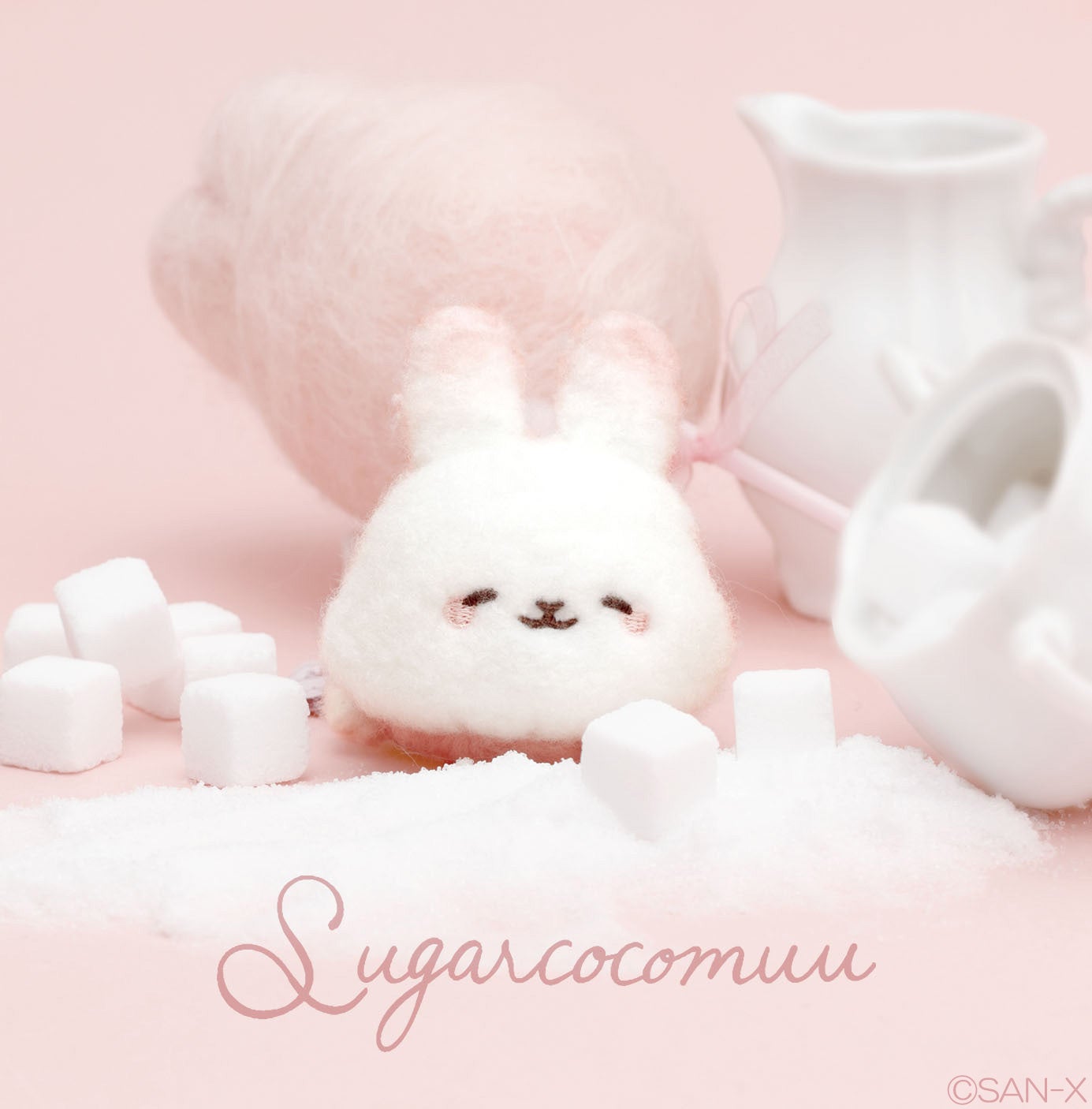 シュガーココムーが大好評につき、ぬいぐるみ雑貨やてのりぬいぐるみの