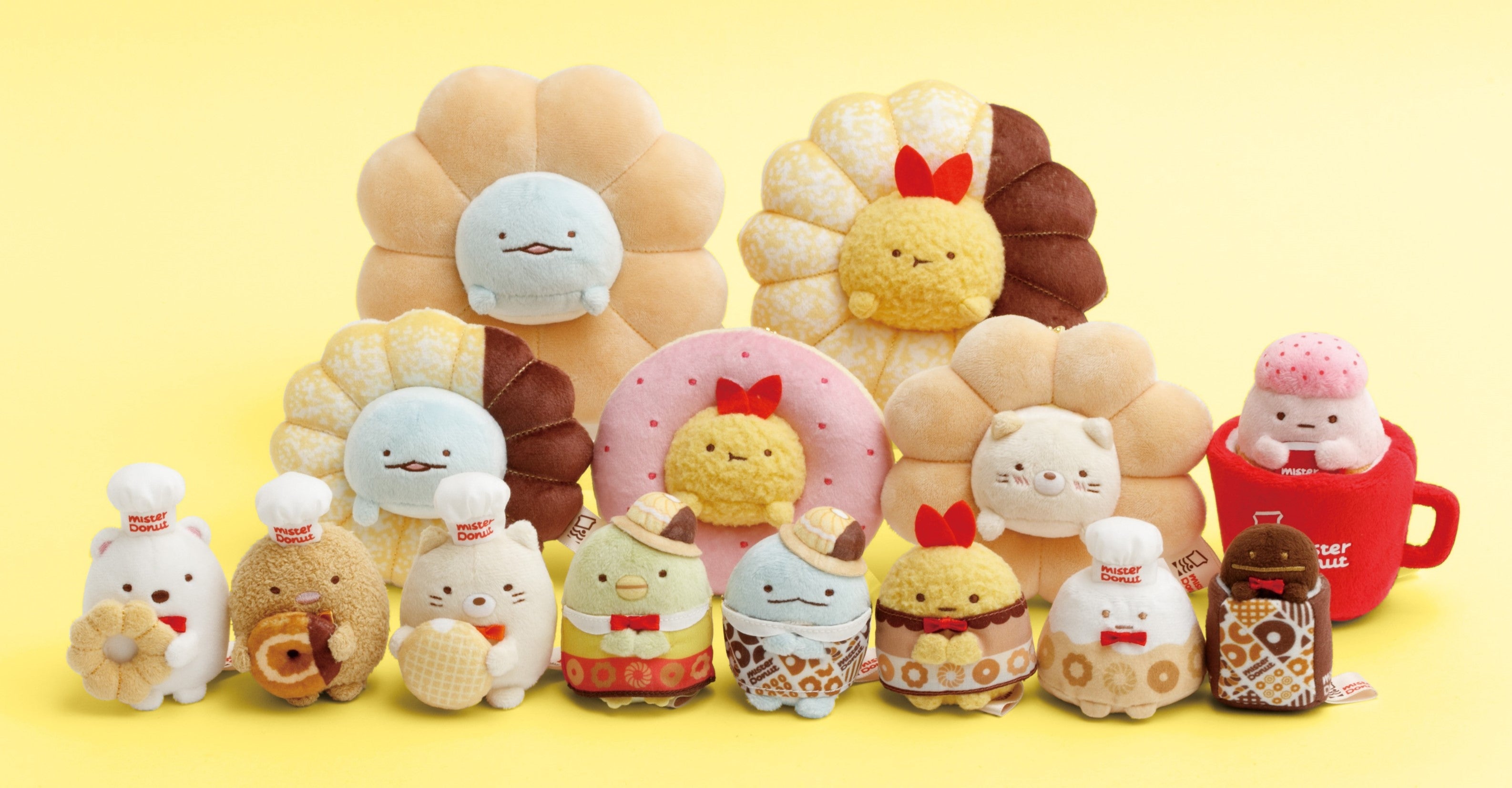 ミスタードーナツ」と「すみっコぐらし」がコラボ！～文房具や