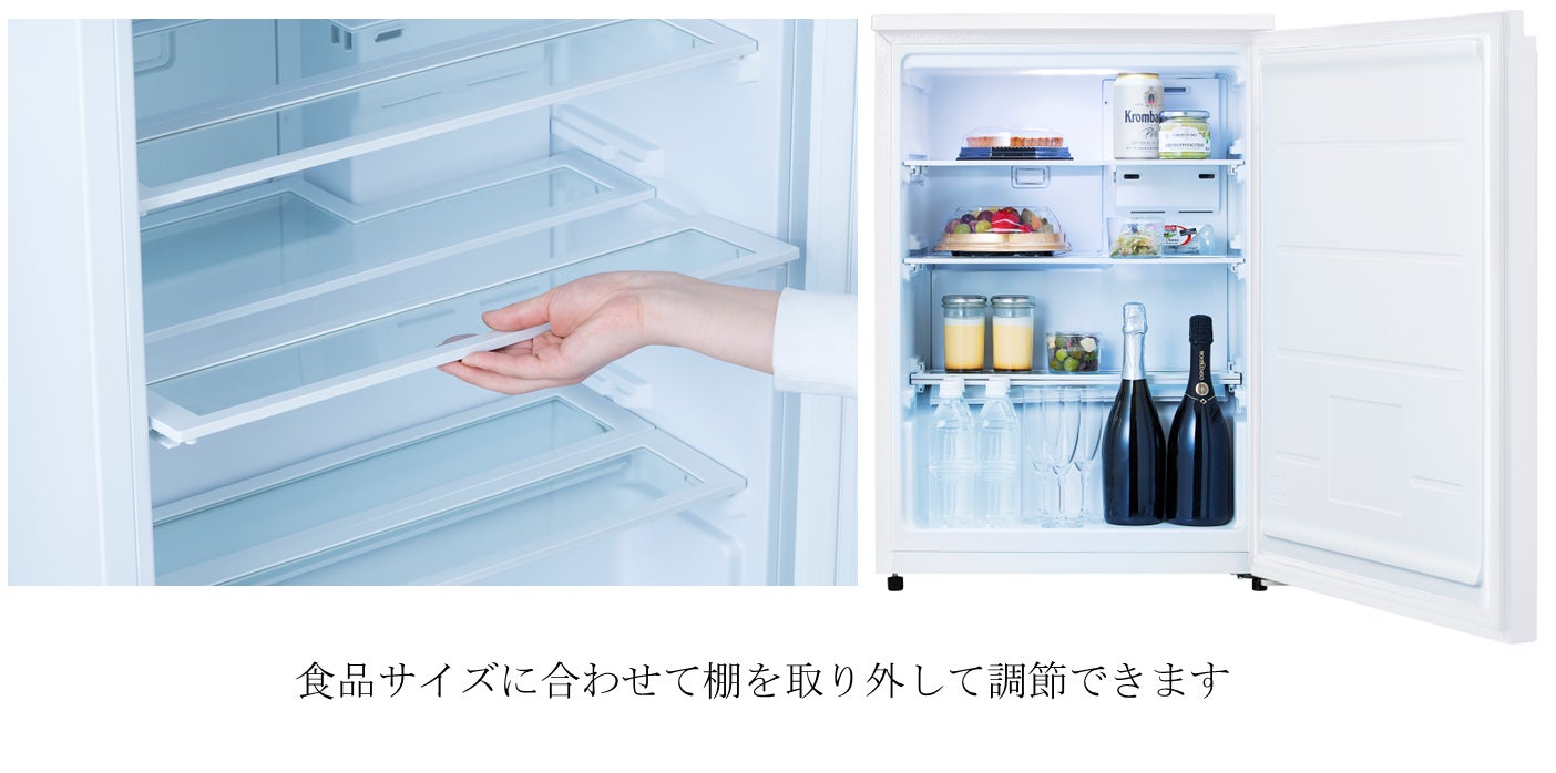 リビングや書斎、寝室などで収納家具とも奥行を合わせやすい「奥行