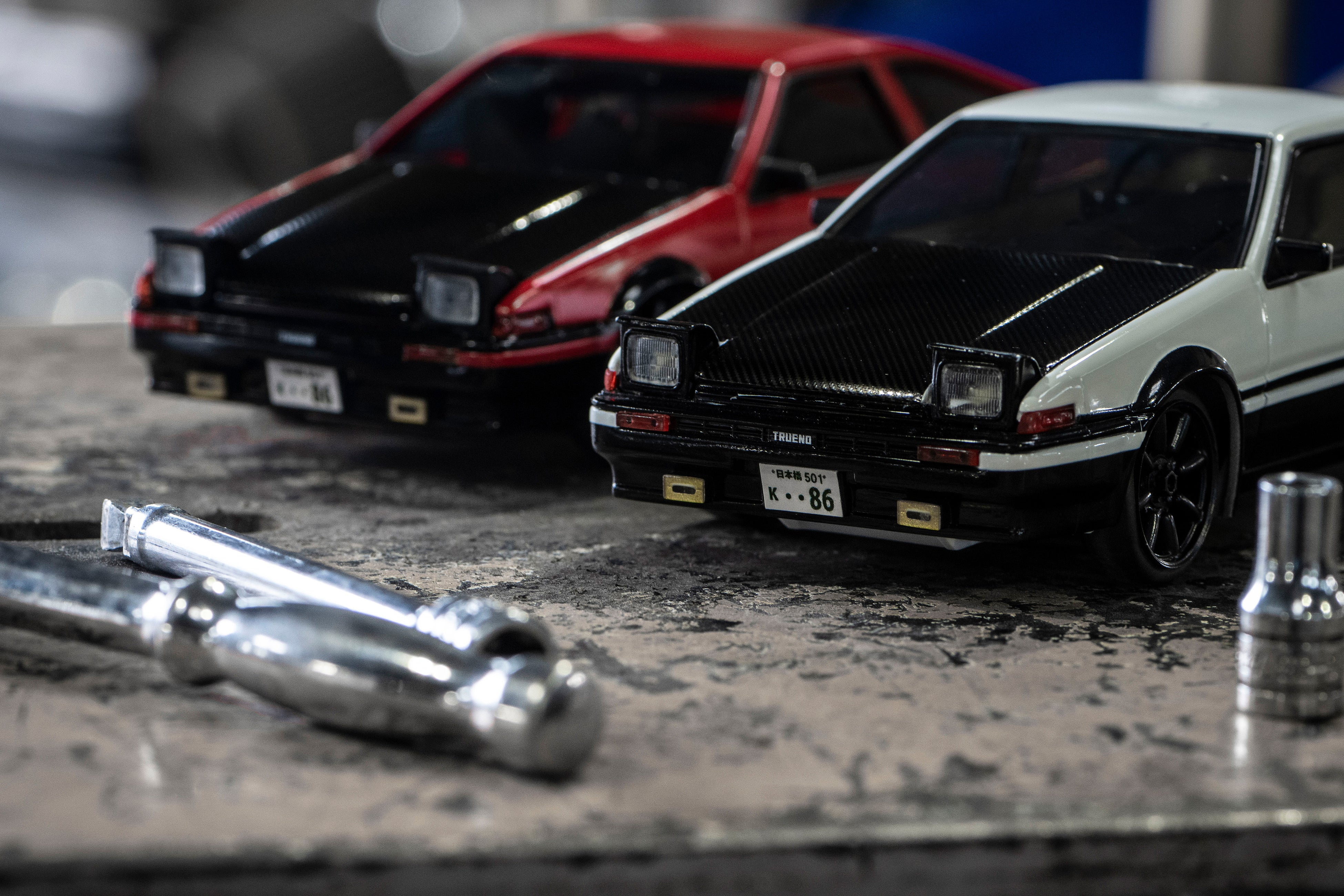 京商エッグ】FIRST MINI-Z トヨタ スプリンタートレノ AE86 （ハチロク