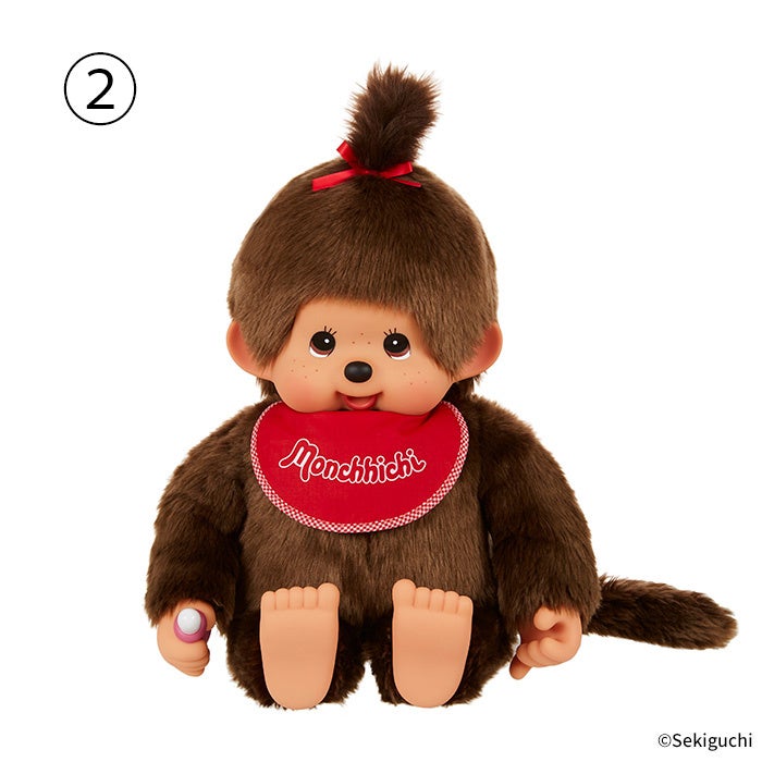 スタンダードタイプの人気サイズ「モンチッチ XL ぬいぐるみ」が発売