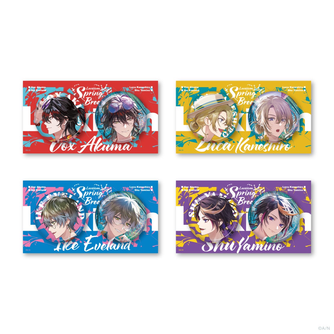 アイクイーヴランド 缶バッジ まとめ売り 3周年 アイクイーヴランド 缶
