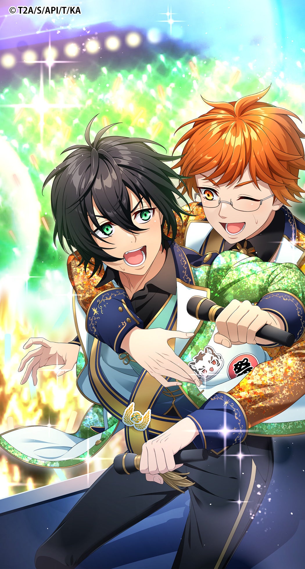 KING OF PRISM 煌」にてゲームオリジナル衣装の「香賀美タイガ」が登場