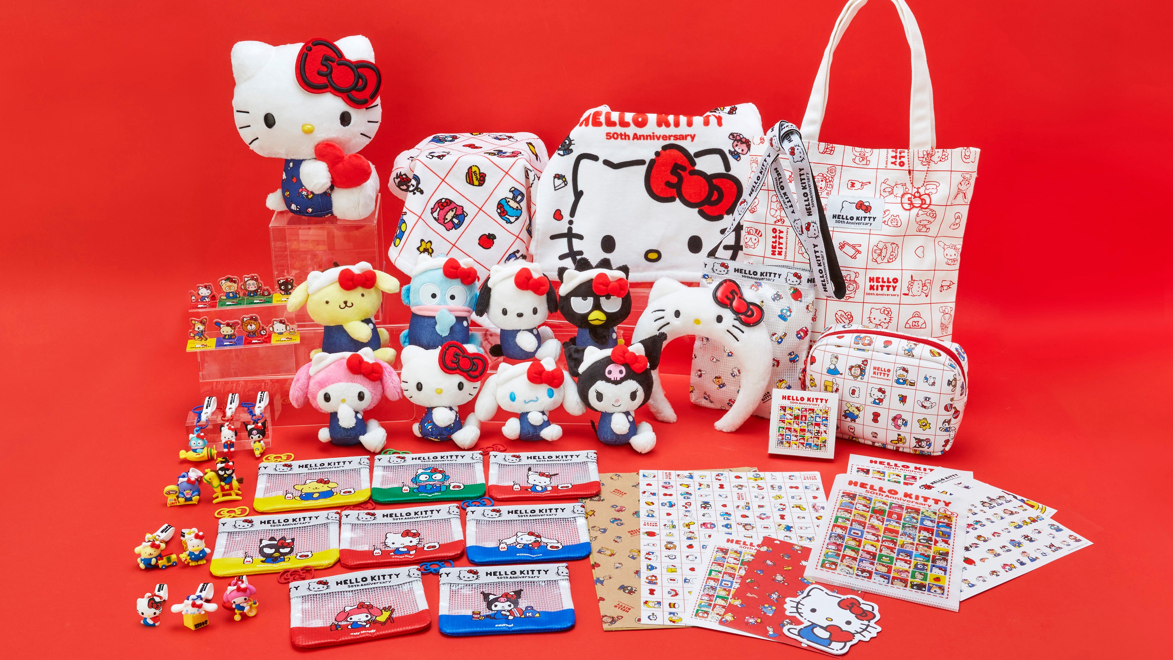 ドレスコードはハローキティ！サンリオのなかまがキティになりきって50