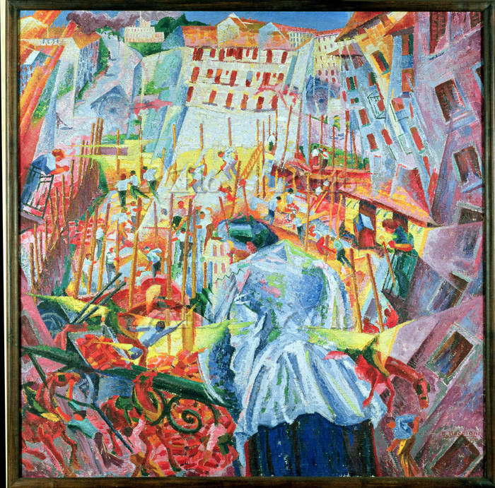 ウンベルト・ボッチョーニ [71713]のアート作品 - アフロ