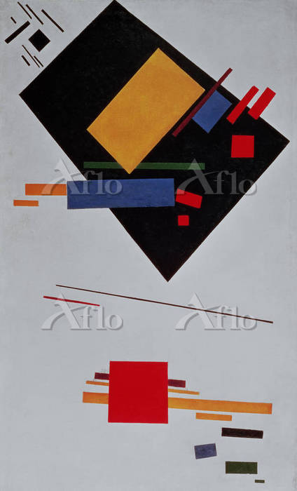 カジミール・マレーヴィチ 「スプレマチズム絵画」 [72480]のアート