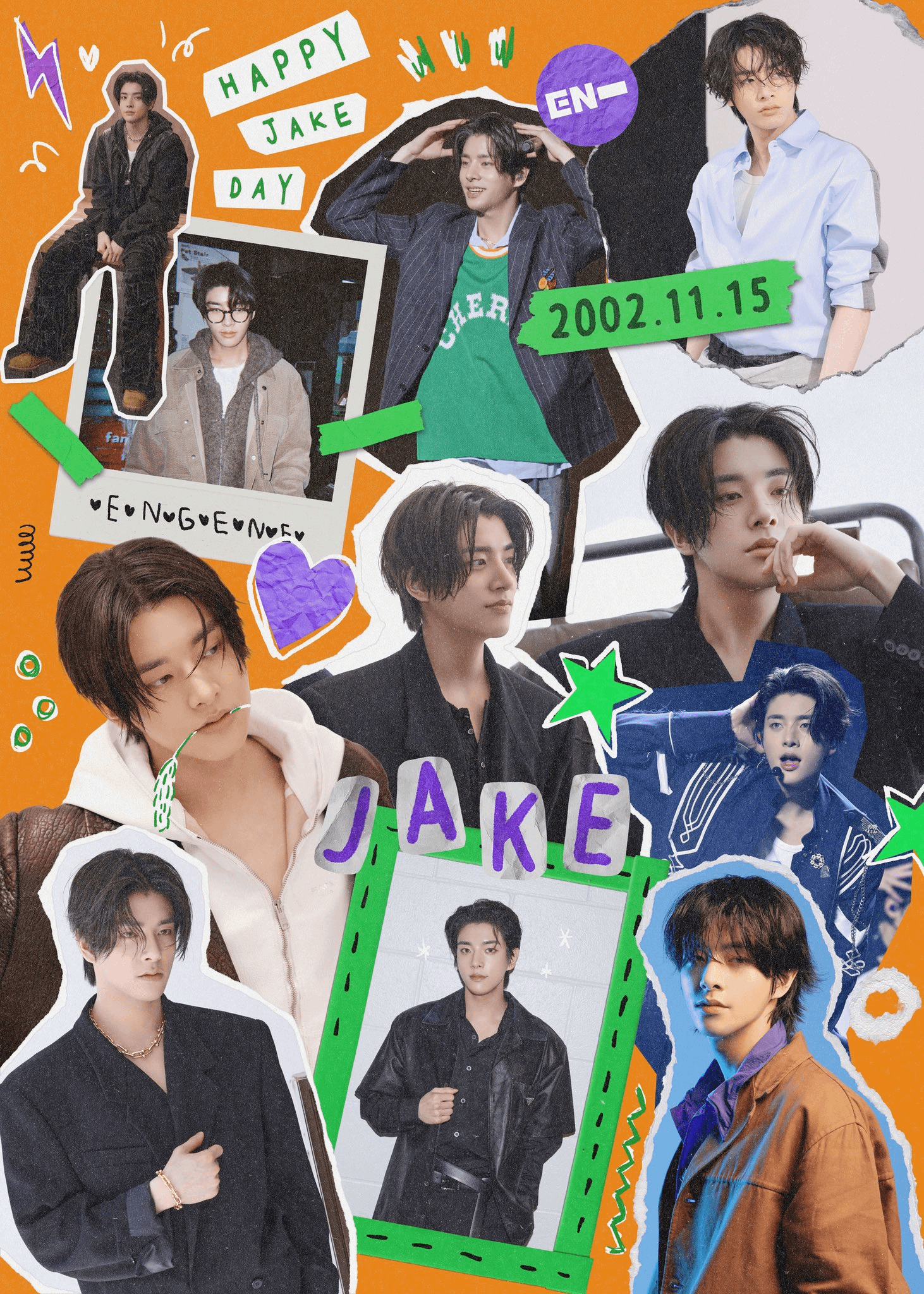 251115 ハッピー ジェイク デー！！！🎂(2025 ENHYPEN ジェイク誕生日