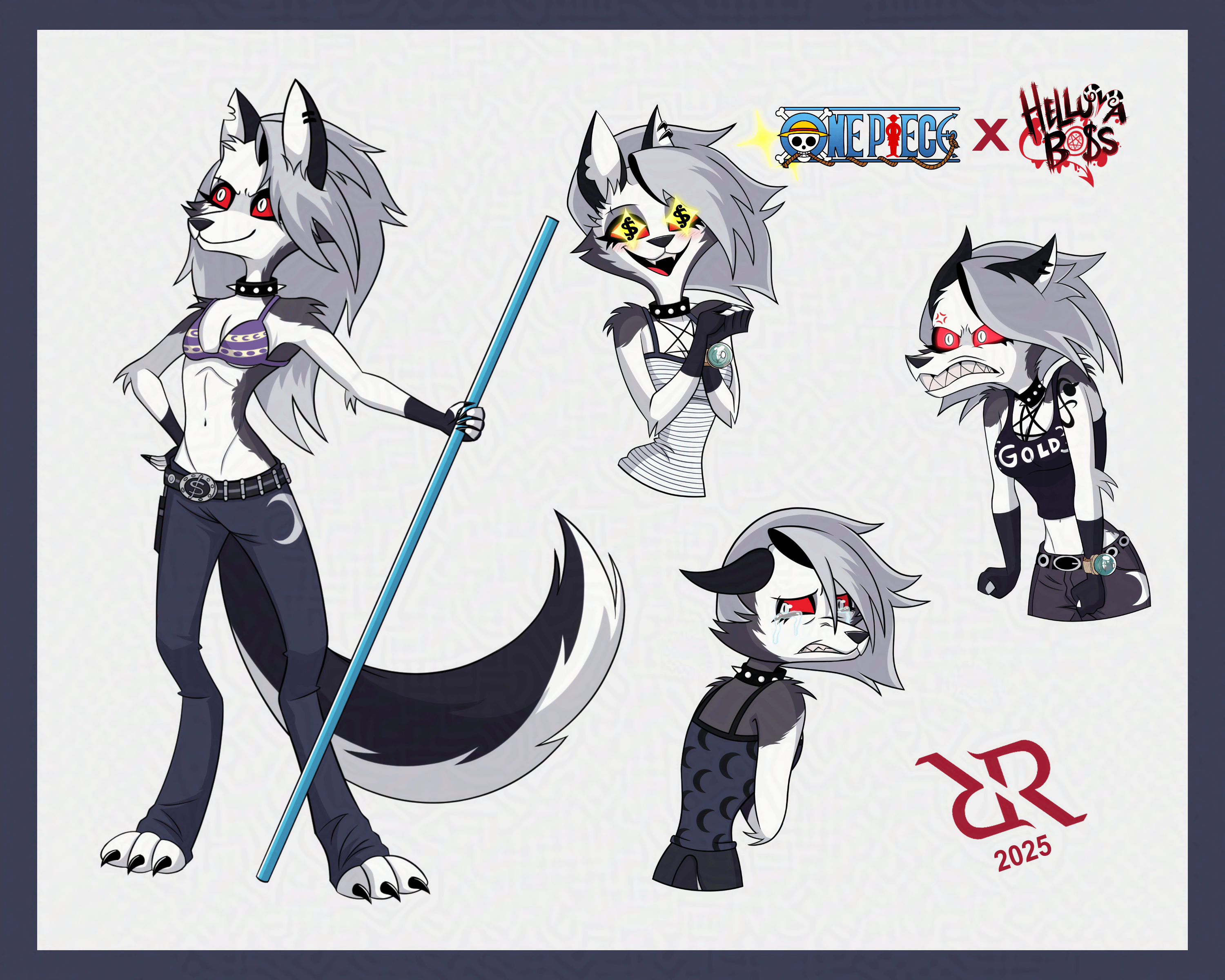 ヘルヴァボス X ワンピース: ルーナ [OC] : r/HelluvaBoss