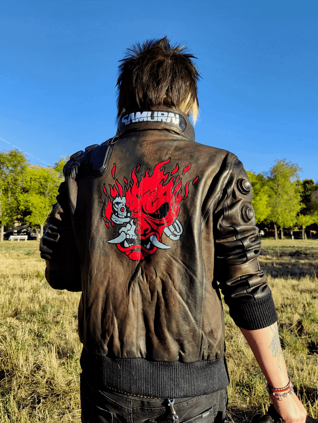 Samurai jacket replica from Luca Designs : r/cyberpunkgame
