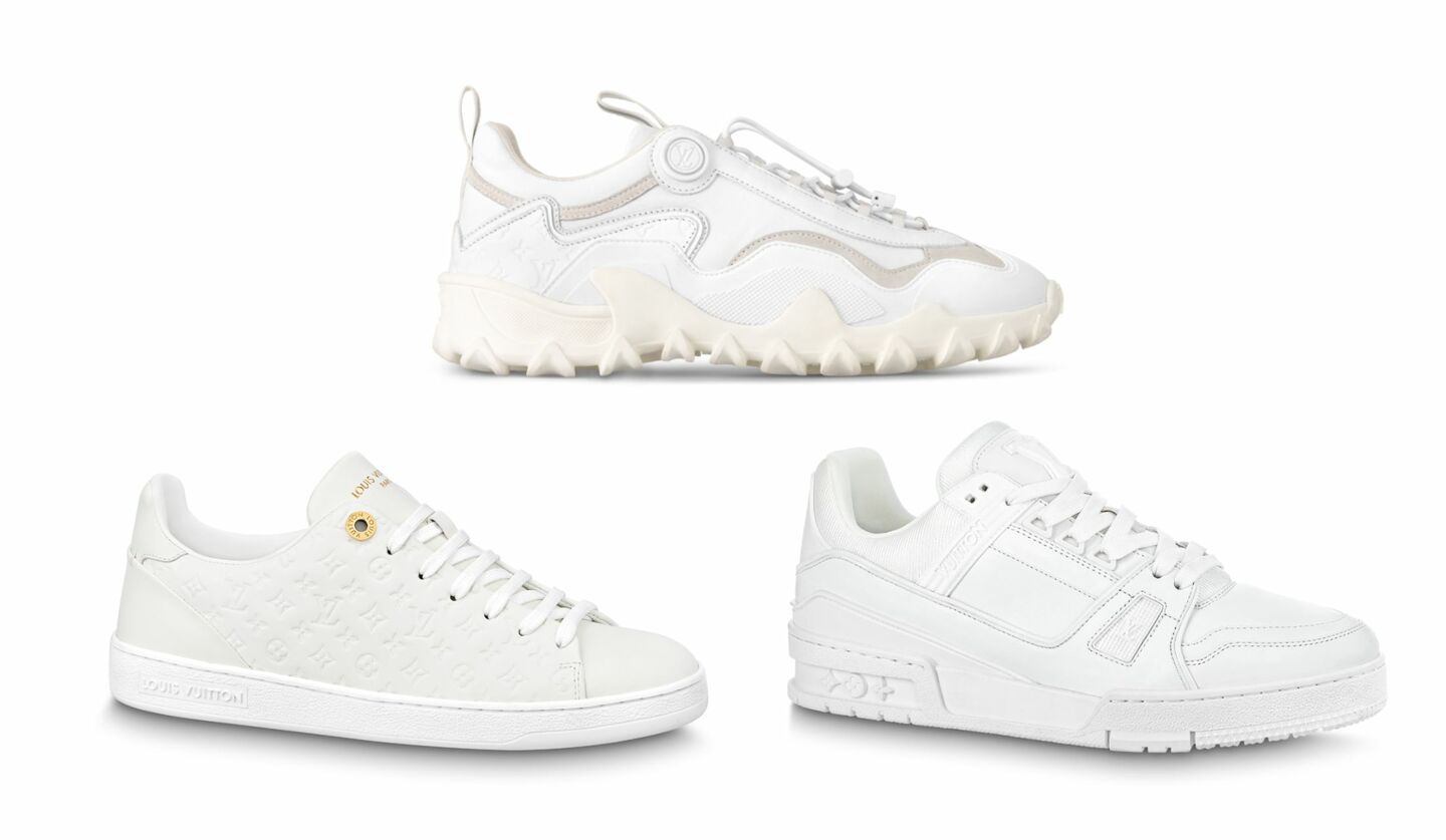 ルイ・ヴィトン】クワイエットラグジュアリーな白スニーカー｜“LV