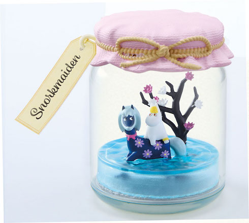 ジャム瓶の中にムーミンの世界を再現 かわいいボトルテラリウム登場