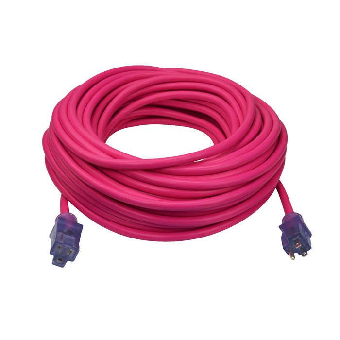 100ft 12/3 SJTW -50°C Neon Flex® High Visibility Outdoor Extension