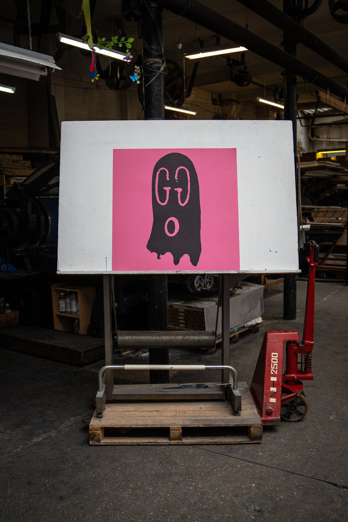 Trevor Andrew - Original GUCCIGHOST Pink | Print Them All