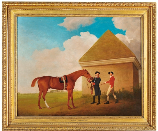 JAMES 馬の群れ 絵画 古物アンティーク 午年