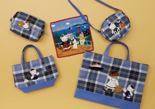 秋の新作コレクション「秋のファミリアショー2021」を開催 サックス