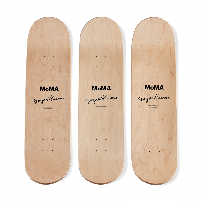 MoMA Design Store】「草間彌生 × MoMA コラボレーションスケート