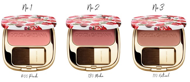 ドルガバコスメ“フェイスカラーアイテム”の2021年の人気カラーベスト3