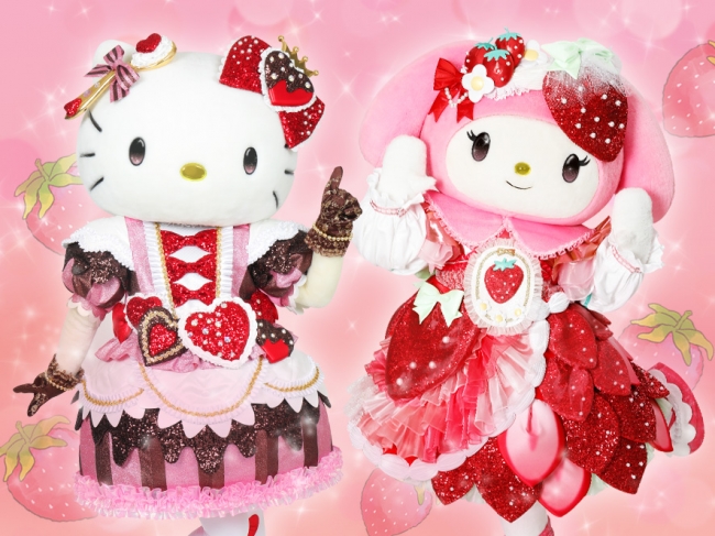サンリオピューロランドがいちごづくしに😍🍓「SWEETS PURO～ようこそ
