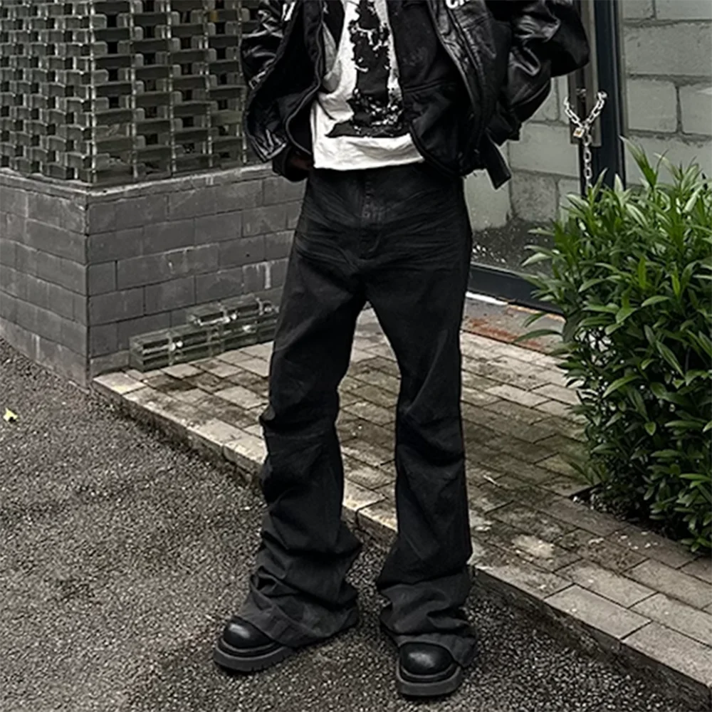 Glue Coated Boot cut Flared Pants – PWM