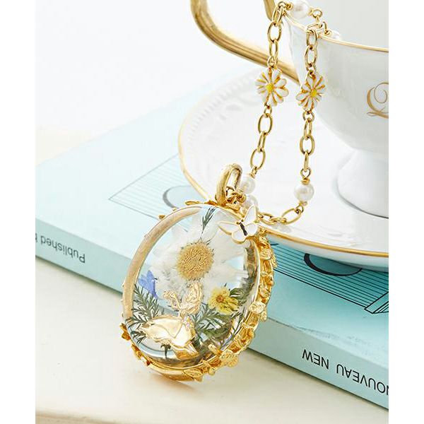 アリス/フラワーガーデン ネックレス【ディズニー アクセサリー