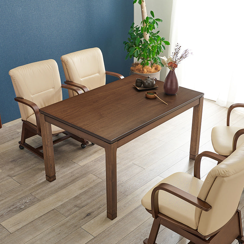 こたつテーブル 高さ2段階調節可能 長方形 [120×80×64][単品] 趣（ハイ