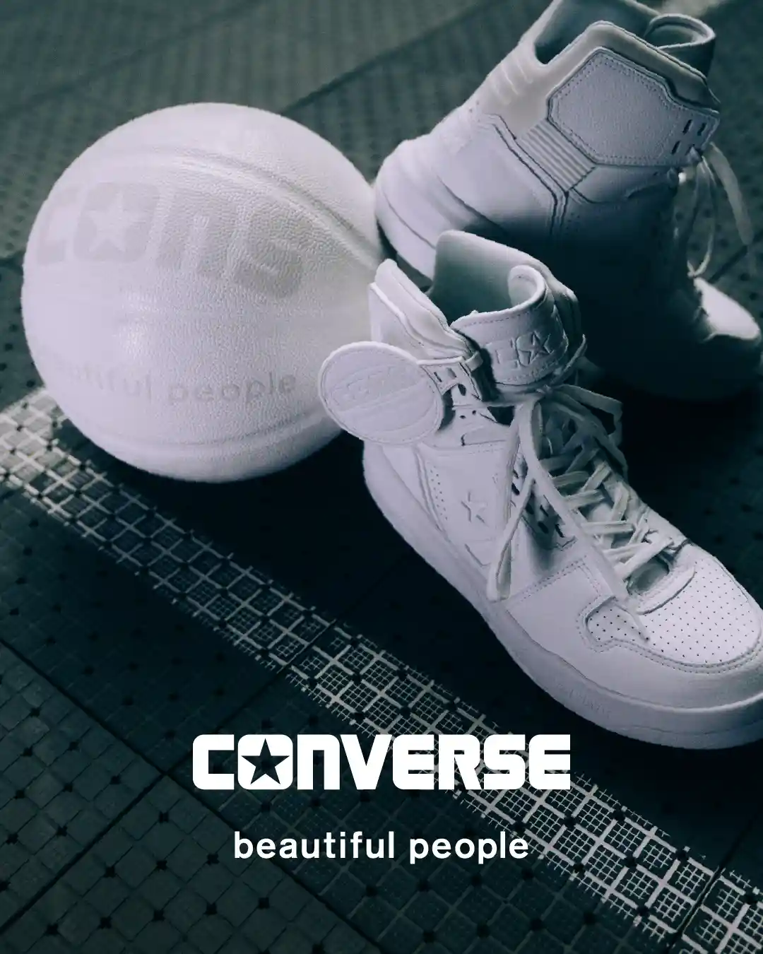 beautiful people だからこそ実現 バスケットボールの素材でつくられた