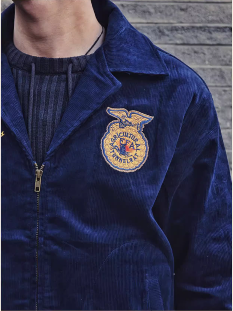 △ヴィンテージ復刻デザイン FFA コーデュロイジャケット▽S~2XL