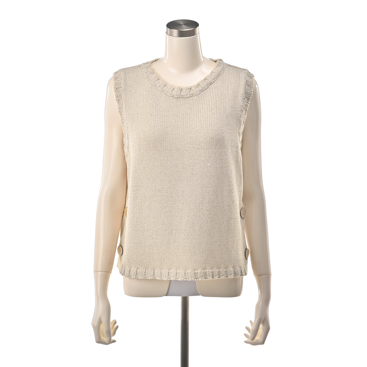 KiKKi ローゲージニットベスト キッキ（KiKKi） - QVC.jp