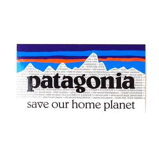 パタゴニア ステッカー PATASTICKER100 ステッカー デザイン シール