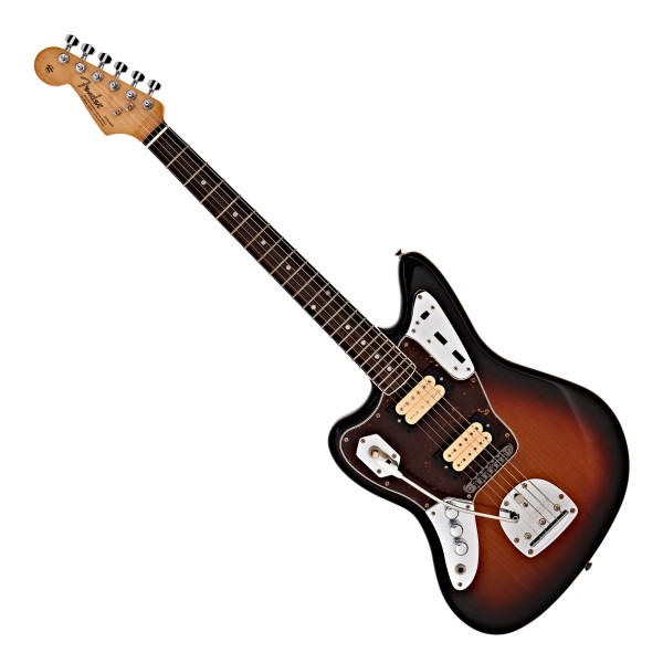 Fender Kurt Cobain Jaguar NOS Left Handed, 3-Tone Sunburst - Ex