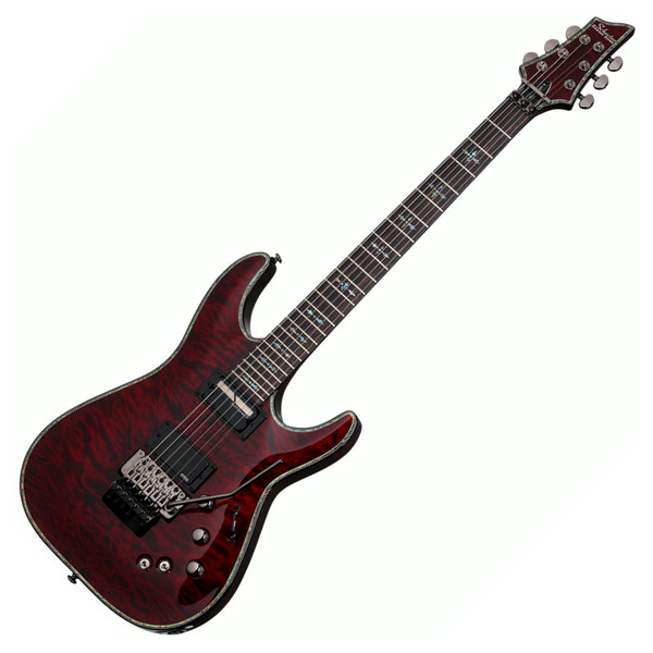 Schecter Hellraiser C-1 FR S Electric Guitar, Black Cherry at