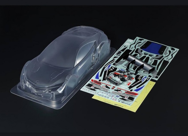 Tamiya Raybrig NSX Concept-GT Body Set (Clear) – RC Bombshells