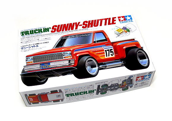 TAMIYA 17501 Mini 4WD Racing Car 1/32 Truckin Sunny-Shuttle