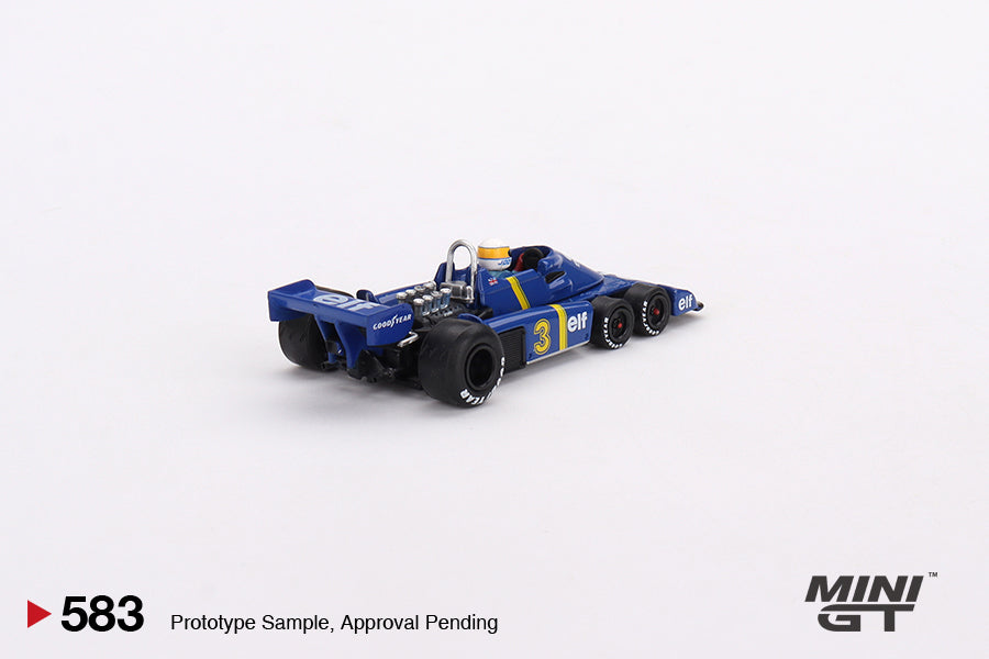 MINI GT MGT00583-L 1/64 ティレル P34 スウェーデンGP 1976 優勝車 #3