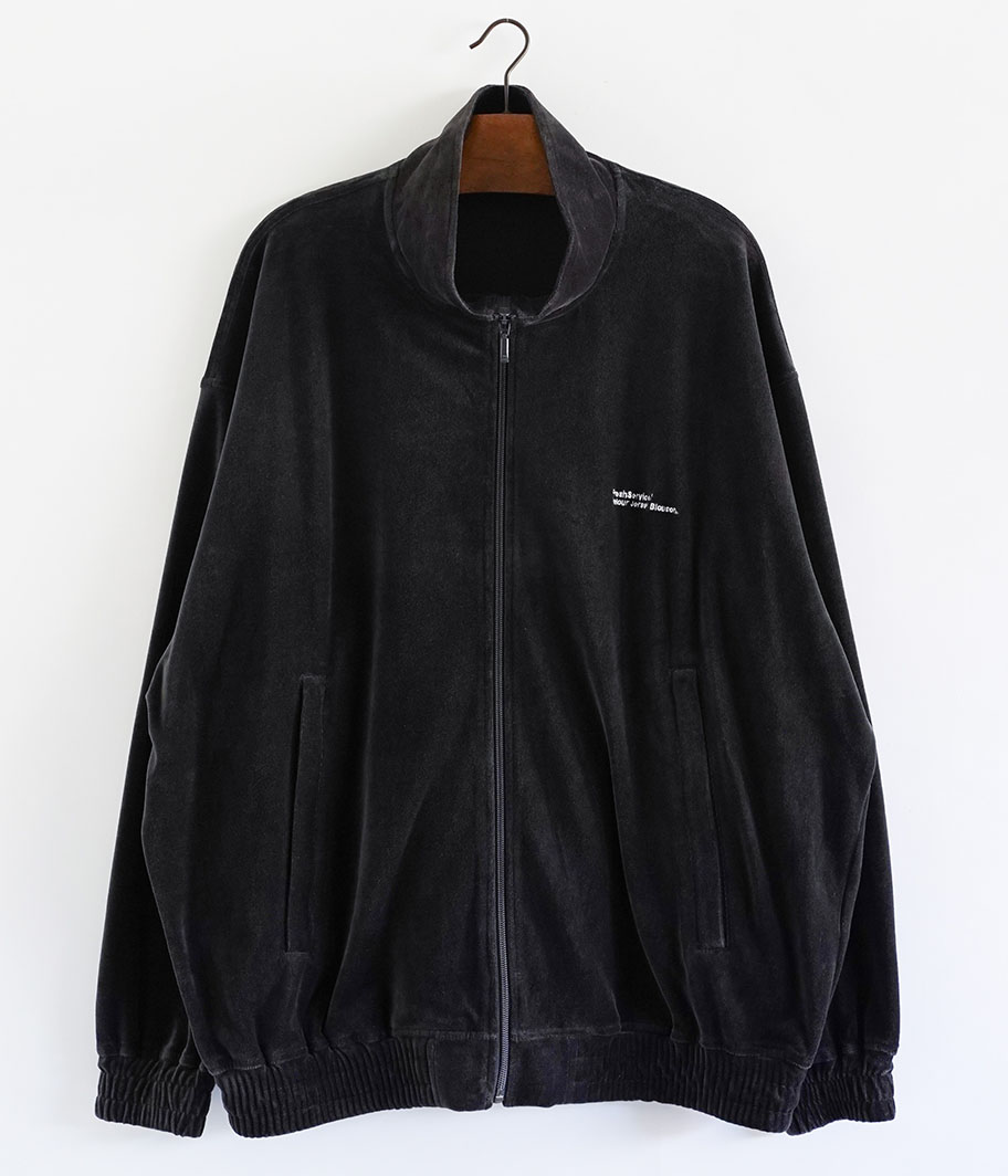 Fresh Service VELOUR JERSEY BLOUSON [GRAY] - Fresh Service